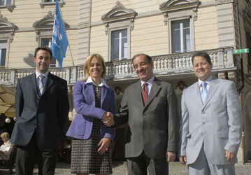Locarno ricevimento Ambasciatore Algerino in Svizzera a Locarno