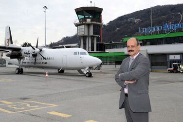 Agno primo volo di qualifica di Minoan Air a Lugano Airport