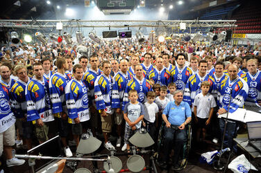 Hockey presentazione HC Ambri Piotta stagione 2008 09
