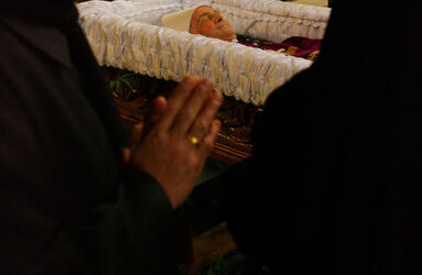 Bellinzona esposizione salma vescovo Torti