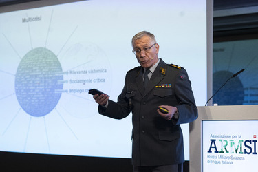 Lugano Conferenza ARMSI Rivista Militare Svizzera di lingua italiana