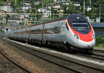 Melide treno ETR 610