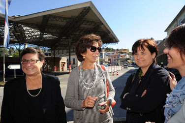 Chiasso incontro transfrontaliero coordinamento donne PS e deputate del comasco