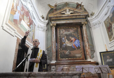 Coldrerio inaugurazione restauri Oratorio Nativit&agrave;