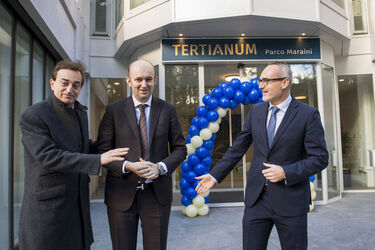 Lugano inaugurazione Centro abitativo e di cura Tertianum Parco Maraini