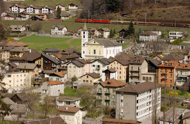 Faido veduta del paese