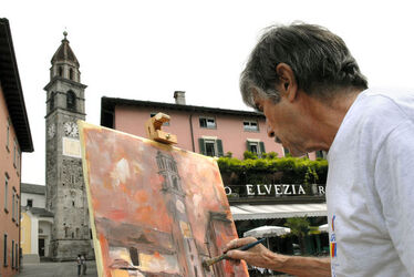 Ascona pittori in Piazza
