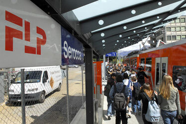 Agno sicurezza alla stazione di Serocca