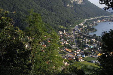 Melano veduta panoramica