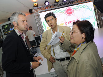 Locarno Festival del Film 2008 tavola rotonda Glamour Carpets Awards What for 