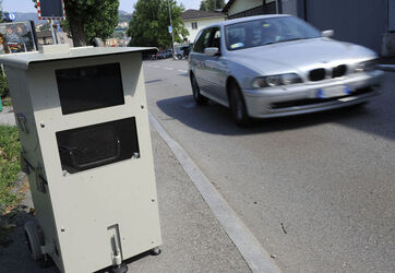 Chiasso radar controllo velocit&agrave;