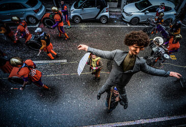 Brissago Carnevale Re Pitoc rogo del pagliaccio