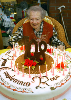 Paradiso Rosa Rein decana della Svizzera