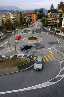 Viganello nuova rotonda