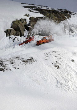 Passo della Novena sgombero neve