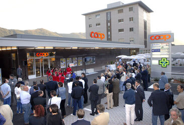 Coop inaugurazione filiale Sementina