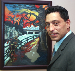 Mendrisio vernice mostra Antonio Garan a Casvegno