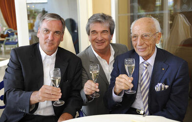 Ascona 90&deg; compleanno di Walter Scheel 