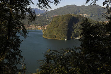 Agra veduta panoramica lago Ceresio