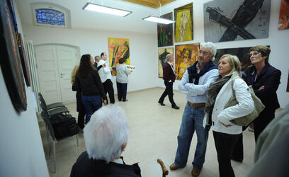 Ivo Soldini vernissage mostra Dipinti