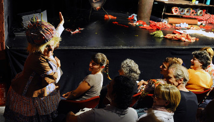 Verscio La Sarta spettacolo di Gardi Hutter al teatro Dimitri