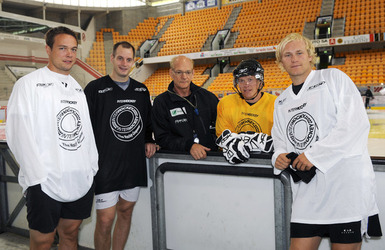 Hockey HC Lugano primo allenamento Hockey HC Lugano primo allenamento