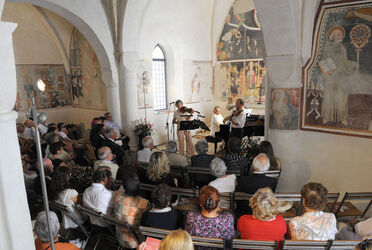 Morcote inaugurazione restauro Oratorio S. Antonio Abate