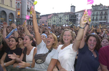 Locarno concerto in Piazza Grande Locarno concerto in Piazza Grande