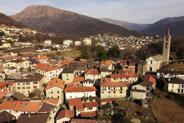 Capriasca nuclei paesi localit&agrave; paesaggio