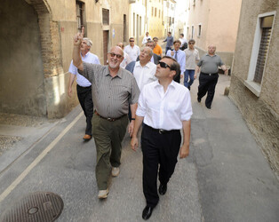 Rancate Municipio Nuova Mendrisio visita il quartiere di Rancate