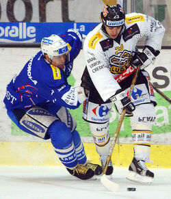 Hockey LNA HC Lugano Zugo