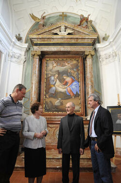 Coldrerio inaugurazione restauri Oratorio Nativit&agrave;