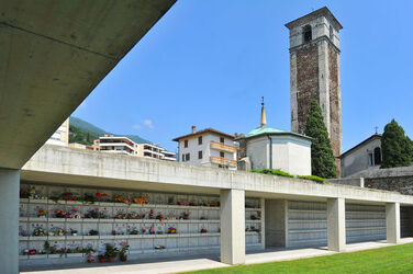 Brissago cimitero dove verrà posta Nella Martinetti Brissago cimitero dove verrà posta Nella Martinetti