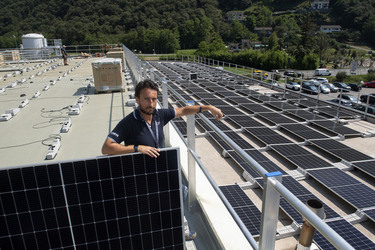Sant Antonino impianto fotovoltaico SMB Medical SA