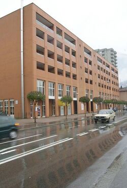 Viganello palazzi di via La Santa