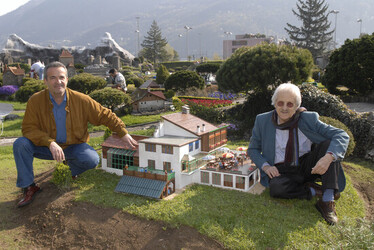 Melide inaugurazione nuovo modellino Swissminiatur
