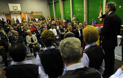 Canobbio ricevimento ambasciatore Bernardino Regazzoni