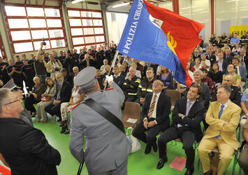 Chiasso inaugurazione nuovo centro polizia e pompieri