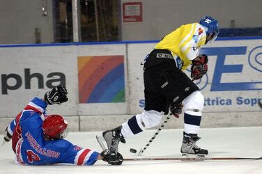 Hockey finale coppa Ticino HC Biasca 3 Valli HC Ascona
