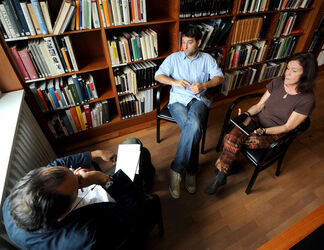 Bellinzona incontro tra Andrea Fazioli e Lilia Doninelli