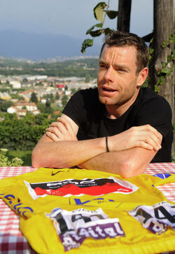 Stabio ricevimento Cadel Evans vincitore Tour de France