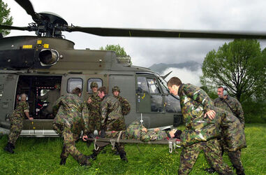 Bellinzona esercitazione militareEsercitazione militare