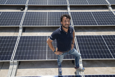 Sant Antonino impianto fotovoltaico SMB Medical SA