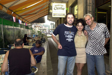Chiasso Bar Charlot inaugurazione
