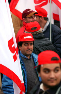 Bellinzona manifestazione sindacati SEI FLMO