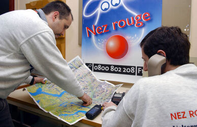 Rivera volontari Nez Rouge