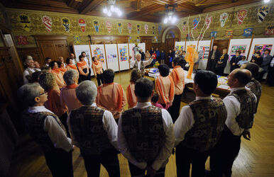 Bellinzona mostra Coro Castelgrande