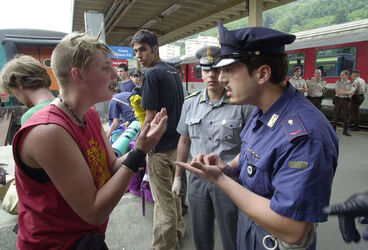 Manifestazioni anti G8 happening e ritrovi vari in Ticino