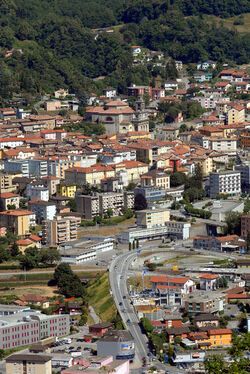 Mendrisio veduta panoramica