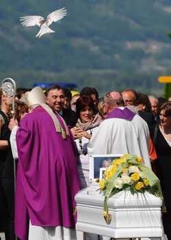 Cadenazzo funerali Cristina Caccia
